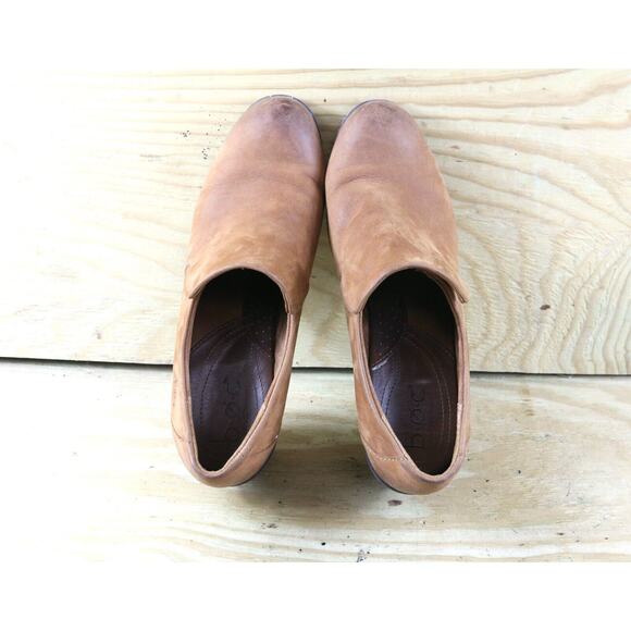 Born Concepts BOC Boots Womens 11 Brown Leather Bootie Ankle Shoes - Picture 5 of 8